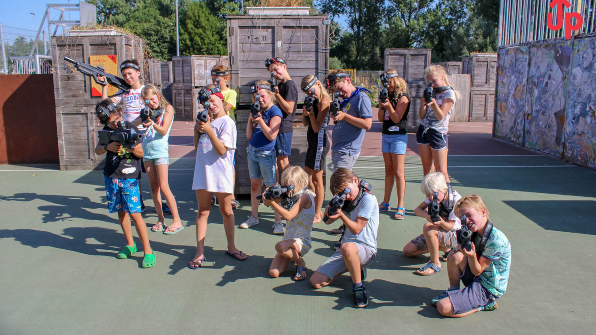 Laser Tag Birthday Party in Amsterdam